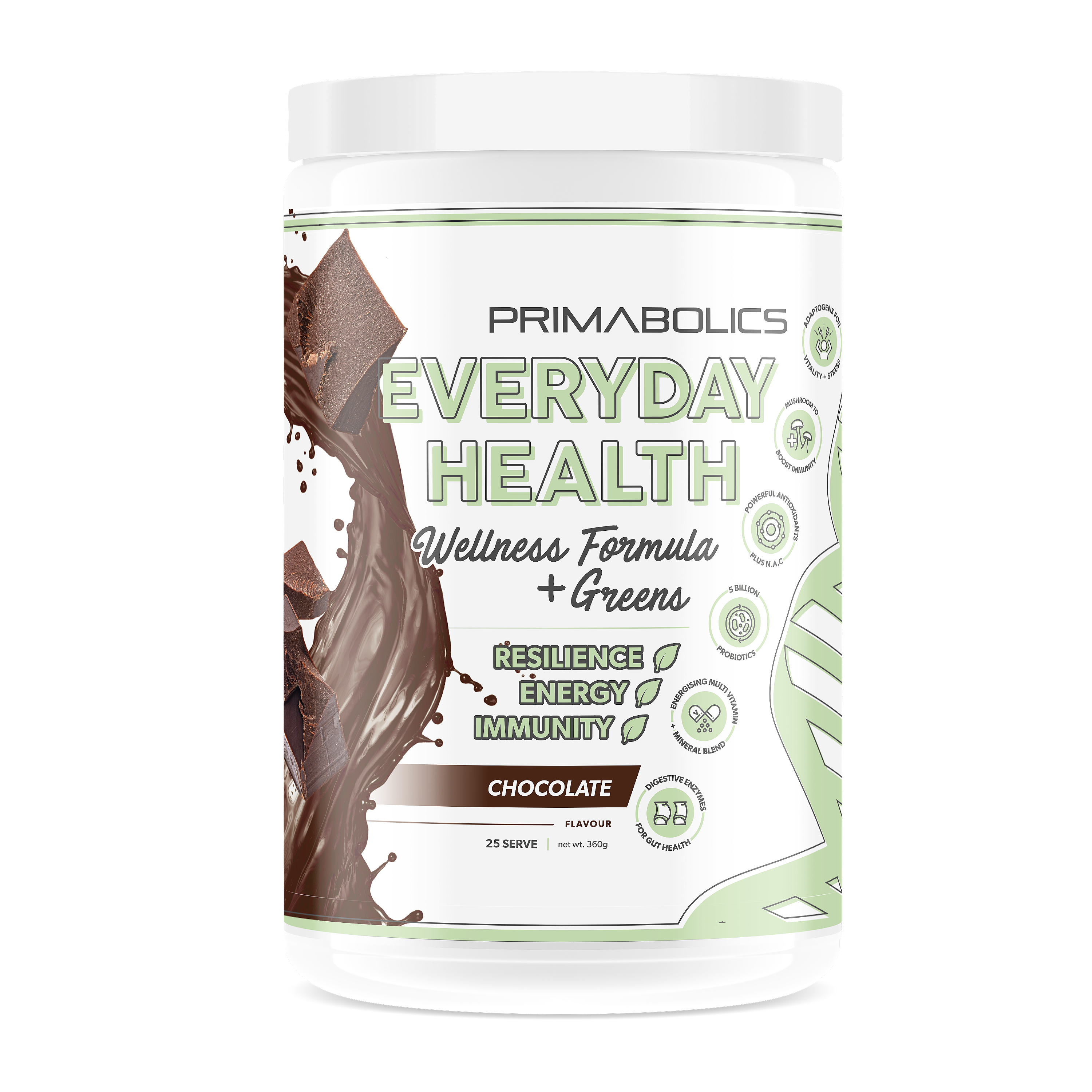 Everyday Health Chocolate 25sv 225g
